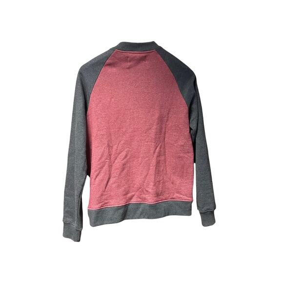 Knickerbocker Vintage Design zip up Medium TwoTone Red Gray Zip-Up Varsity Style - Picture 6 of 6